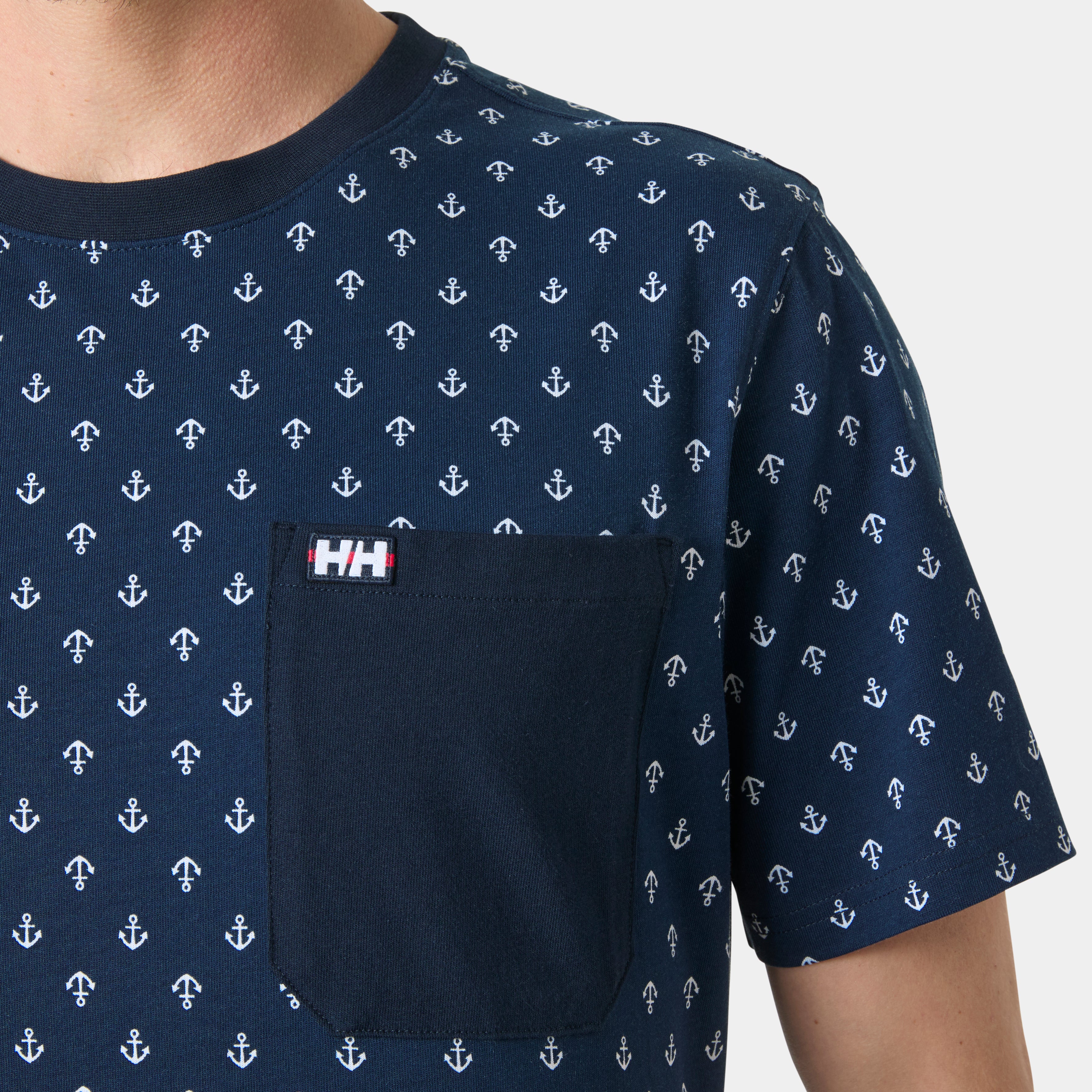 Helly Hansen Hudson T-Shirt Navy AOP | XSports