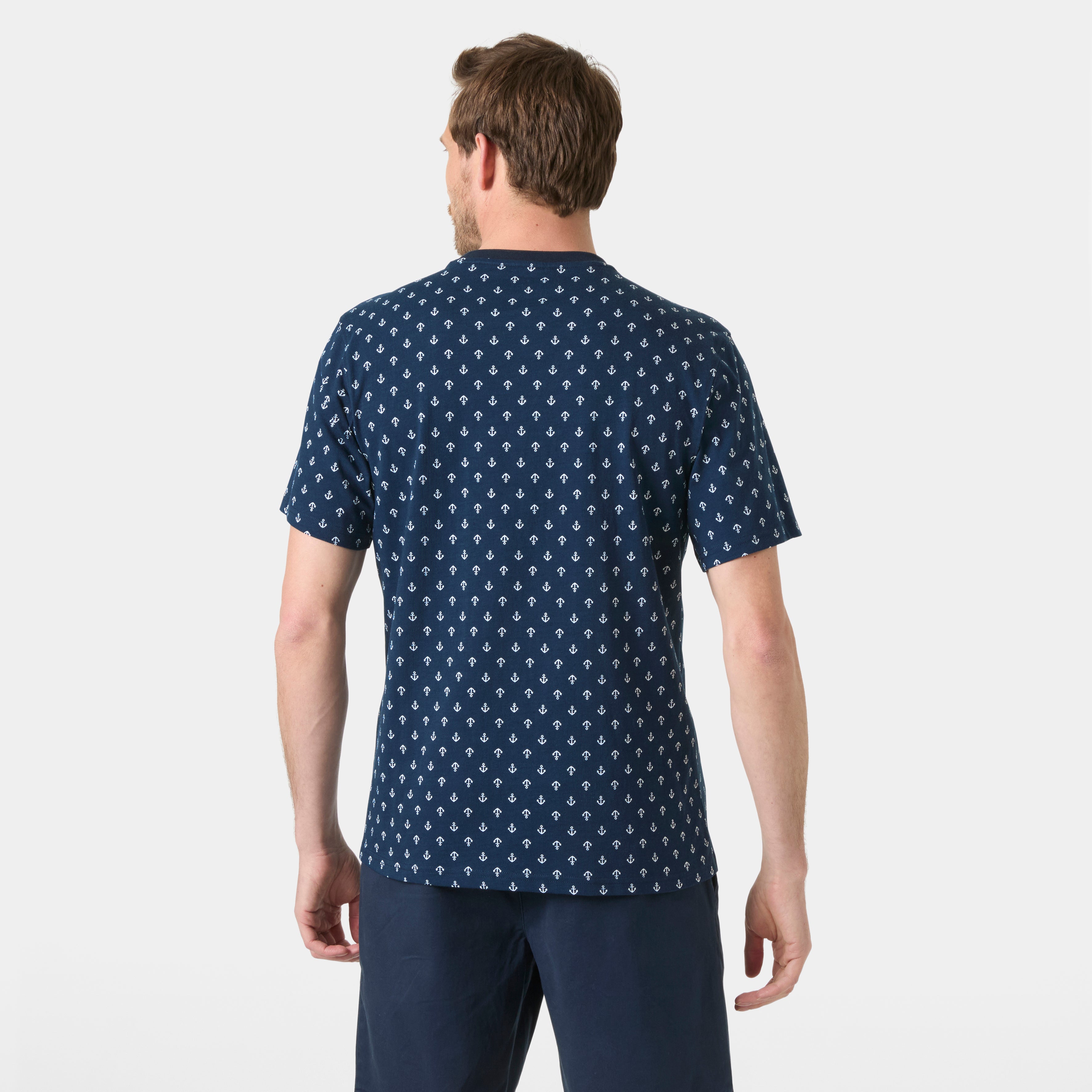 Helly Hansen Hudson T-Shirt Navy AOP | XSports