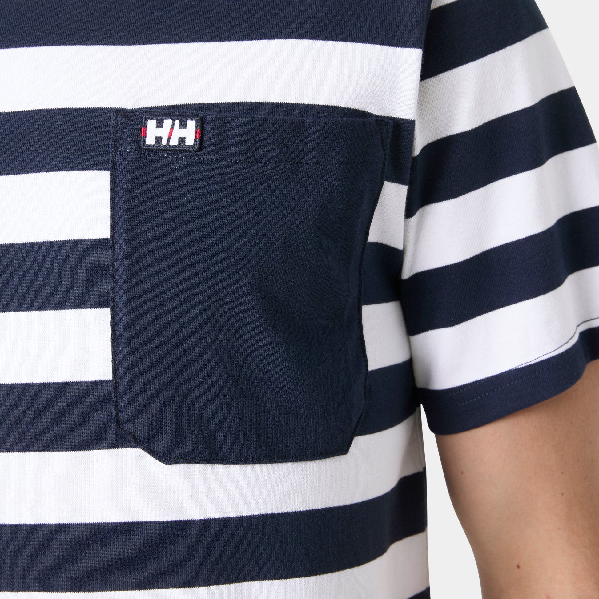 Helly Hansen Hudson T-Shirt Navy Stripe | XSports