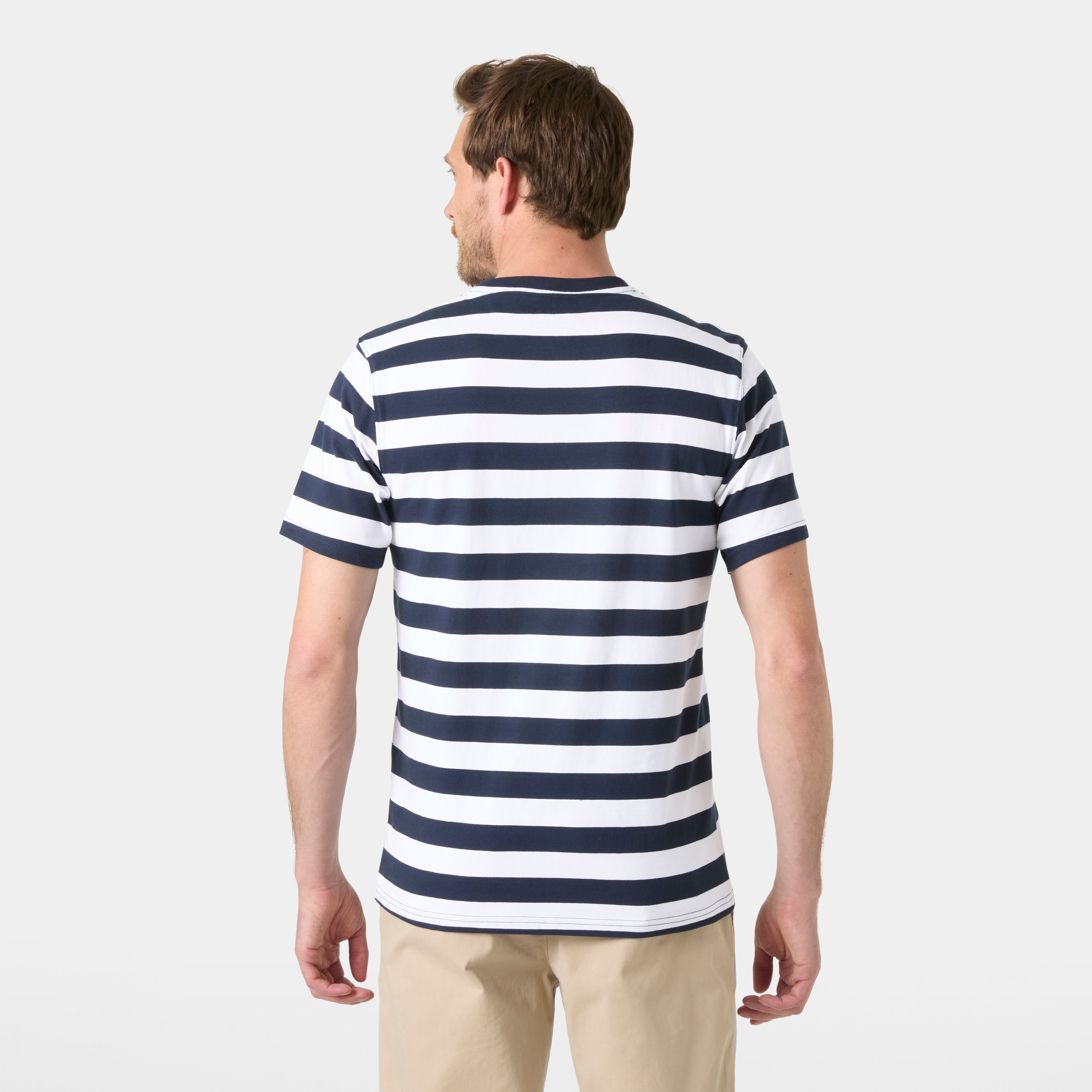 Helly Hansen Hudson T-Shirt Navy Stripe | XSports