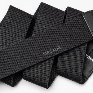 Black woven straps with 'Arcade' branding on a white background | XSports
