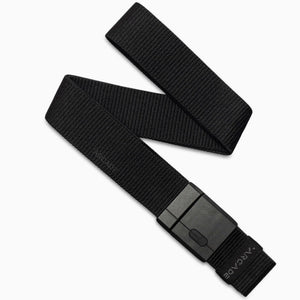 Black belt with a plastic buckle on a white background | XSports