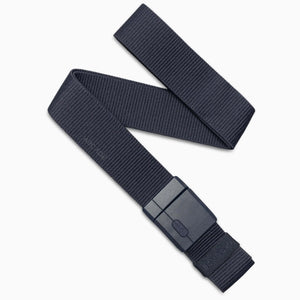 Navy blue belt with a plastic buckle on a white background | XSports