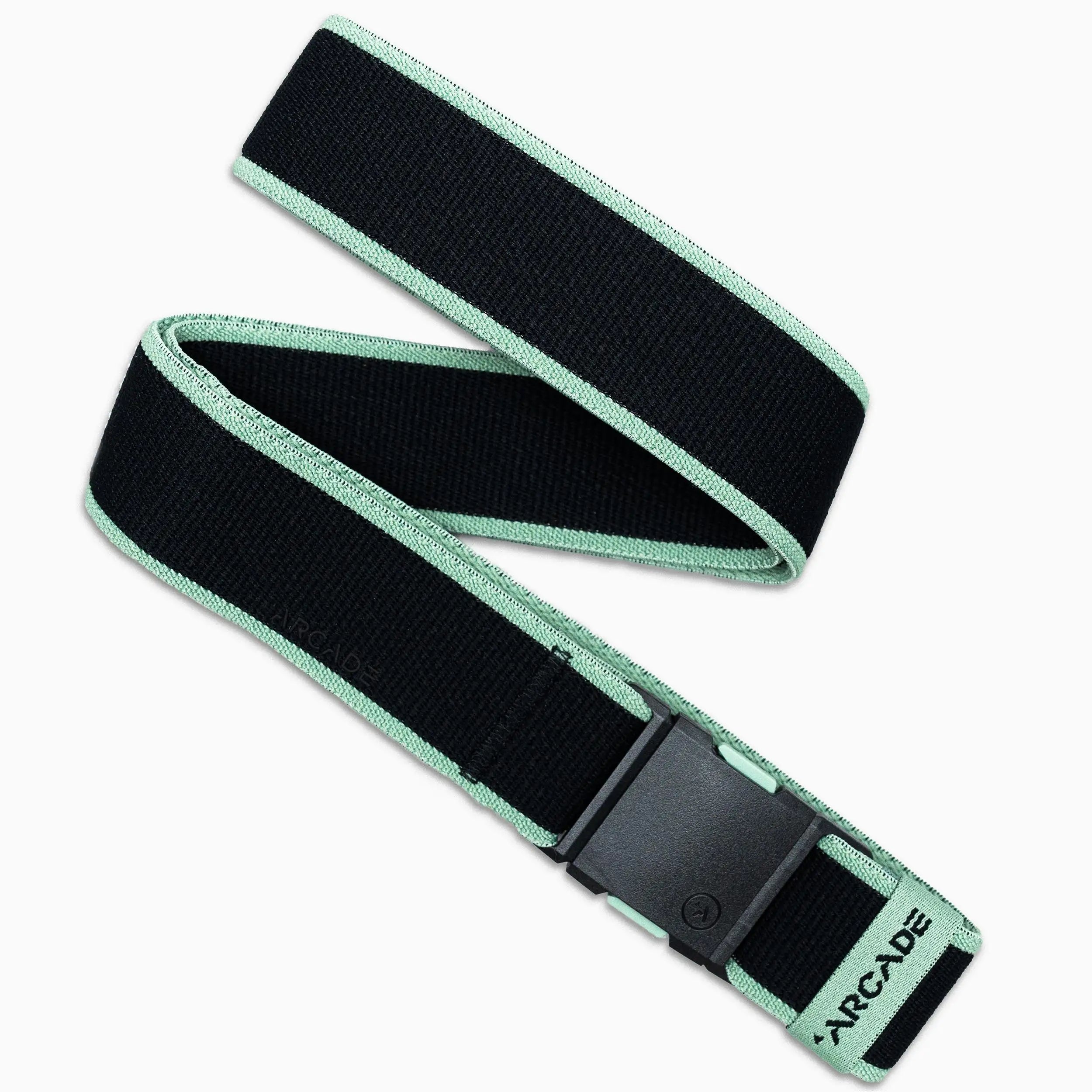 Black and green belt with a visible brand name on a white background | XSports